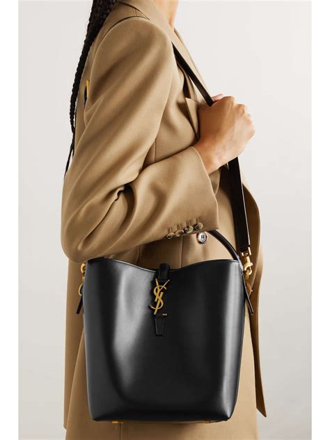 ysl micro|Saint Laurent Le 37 Micro YSL Leather Bucket Bag .